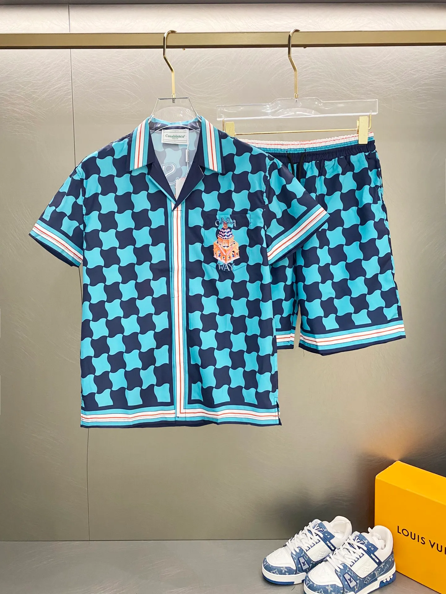 Casablanca 2024New Arrival （ ） logo 、 1:1 ： Size：M XXXL M ： 69.5 110 19.5 L ： 71.5 114 20.5 XL ： 73.5 118 21.5 XXL ： 74.5 122 22.5 XXXL ； 75.5 126 23.5